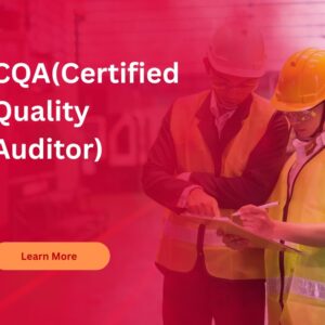 CQA(Certified Quality Auditor)